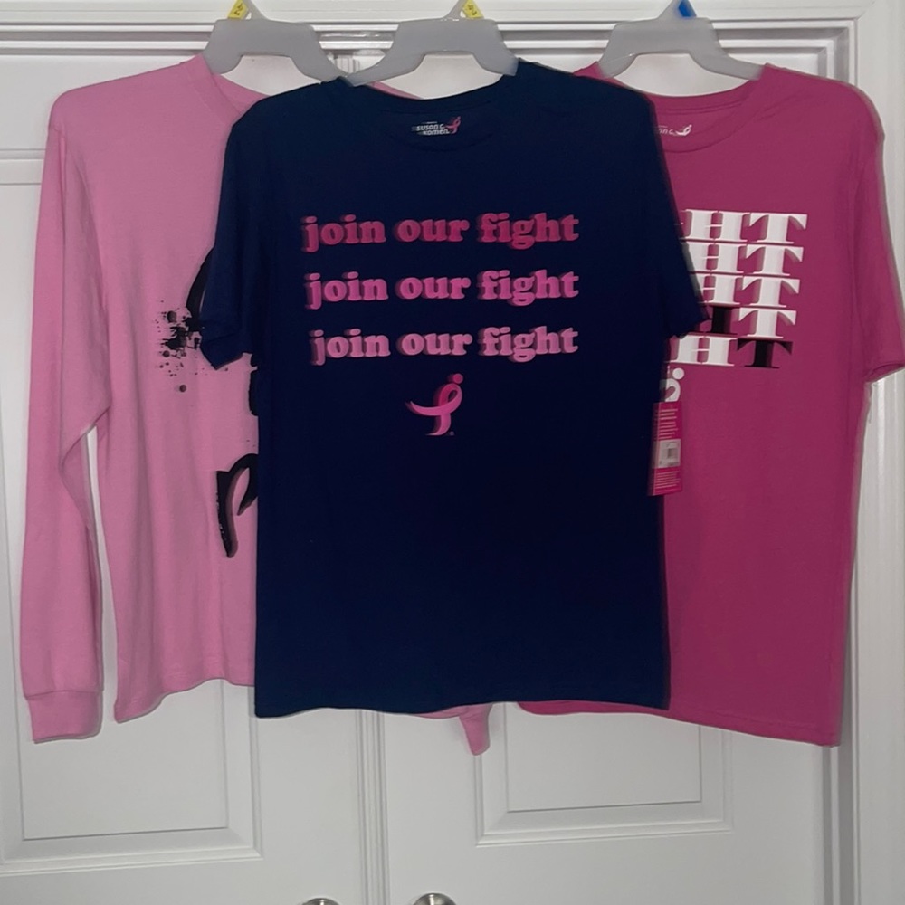 3 Breast Cancer Awareness Tees